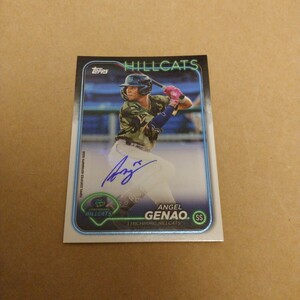  2024 Topps Pro Debut Angel Genao Auto