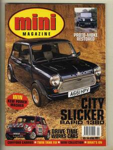 【c5436】97.4 mini MAGAZINE／モーク・プロトタイプ、ミニ・ジェム、ほか…（英国のミニ専門誌）