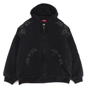 Supreme - Paisley Studded Work Jacket 黒XL シュプリーム - ペイズリー スタッズ ワーク ジャケット 2023FW