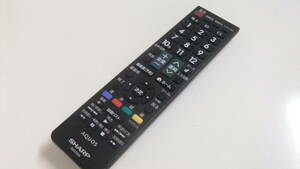 SHARP シャープアクオス純正テレビ 用リモコンGB333SA即決