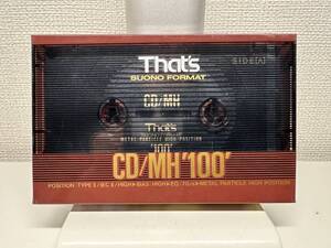 That’s CD/MH’100 未開封新品