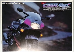 CBR600F　(PC25)　車体カタログ　1992年6月　古本・即決・送料無料　管理№ S491J