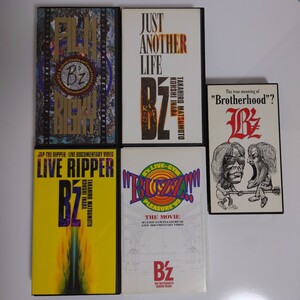 VHSビデオ B,zライブビデオ　中古品５本セット