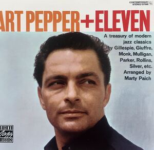 ART PEPPER ＋ELEVEN アート・ペッパー　ラス・フリーマン　チャーリー・ケネディ　バド・シャンク　ジャック・シェルドン　他