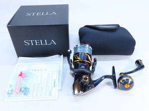 シマノ【美品】現行モデル◆20 STELLA ステラ SW 4000XG /定価112640円の品◆PE1.5号300m装着◆ジギング プラッギング 青物 シイラに◆e652