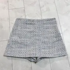 ZARA   ツイード　スカート　ショートパンツ