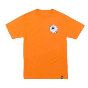 セール 送料無料 新品 MISHKA ミシカ Tシャツ キープウォッチ 目玉プリント ポップ キュート ストリート オレンジ M