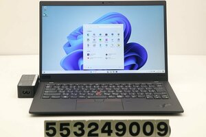 Lenovo ThinkPad X1 Carbon 8th Gen Core i5 10210U 1.6GHz/8GB/256GB(SSD)/14W/FHD(1920x1080)/Win11 液晶目立つムラ 【553249009】
