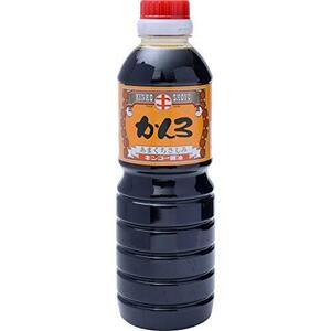 キンコー醤油 かんろ 本醸造 甘口しょうゆ 500ml×2個 (甘みの深い濃口醤油) 国内産大豆100% 使用