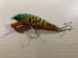 未使用 ヘドン タイガー Heddon Tiger GR / スミス バルサ50 ズイール ハトリーズ 道楽 abu ラパラ ボーマー ストーム レーベル フェン