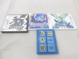 【同梱可】中古品 ゲーム ニンテンドー3DS ソフト 12点 ポケットモンスター X ホワイト ムーン 等 グッズセット