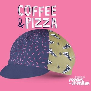 BELLO CYCLIST　サイクルキャップ 　COFFEE＆PIZZA 新品未使用