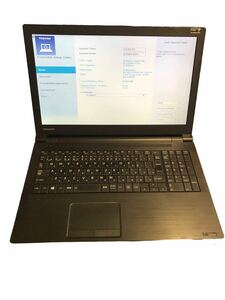 【中古】TOSHIBA dynabook Satellite B35/R /CPU i5-5200U @2.20GHz /Memory 4GB /ストレージ無し/管理番号NP140