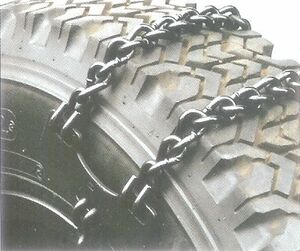 特価！新品トラック&バス用ワンタッチタイヤチェーン225/80R17.5送料無料、緊急脱出用で走行不可、平日15：00まで当日発送可能