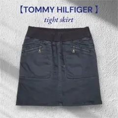 【TOMMY HILFIGER】 トミーヒルフィガー サイズ2 タイトスカート