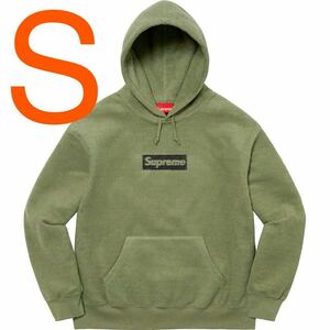 新品未開封 Sサイズ Supreme 23SS Inside Out Box Logo Hooded Sweatshirt シュプリーム インサイドアウトボックスロゴ パーカー オリーブ