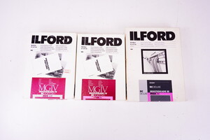 177 ▲ ILFORD 印画紙 MGIV サイズ 色々 セット