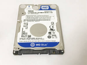 WD5000LPVX 2.5インチ 500GB 5400rpm 7mm厚 (2.5inch HDD ハードディスク)