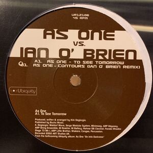 [ As One Vs. Ian O