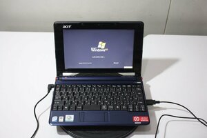 【PK6】懐かし!! Acer one ZG5 ミニノートパソコン エイサー 部品取り・修理ベース用　ジャンク　昭和レトロ