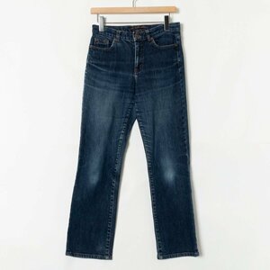 RALPH LAUREN LAUREN JEANS デニムパンツ ローレンジーンズ ラルフローレン ボトムス 綿98％ 大人カジュアル オールシーズン 2 レディース