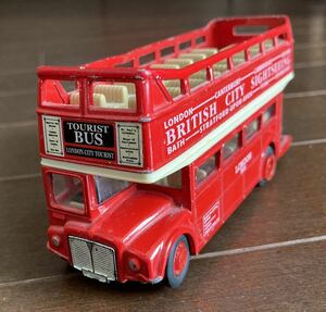 WELLY ウェリー　ミニカー　ロンドンバス　オープントップタイプ　ジャンク品　送料無料