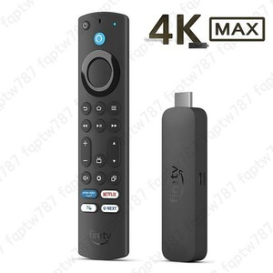 【新品・未開封品】 Amazon Fire TV Stick 4K Max 第２世代 Alexa対応音声認識リモコン(第3世代)付属 最新モデル