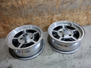 ENKEI レーシング5 14.6J PCD114.3/4H offset+27 絶版　旧車　２本　