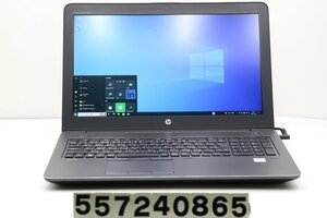 hp ZBook 15 G3 Xeon E3-1505Mv5 2.8GHz/32GB/128GB(SSD)/15.6W/FHD(1920x1080)/Win10/Quadro M2000M バッテリー完全消耗 【557240865】