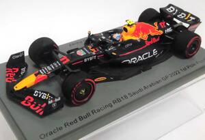 1/43 レッドブル ホンダ RB18 #11 セルジオ ペレス 初 ポール ポジション サウジアラビアGP仕様 2022 with ソフト タイヤ 送料込