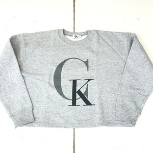 USA製 Calvin Klein Jeans CK カルバンクライン トレーナー スウェット Mサイズ！