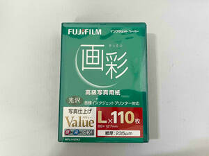 100円スタート FUJIFILM 高級写真用紙 L×110枚 WPL110TKT