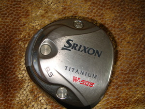 SRIXON　W-505　TITANIUM スリクソン　ドライバー　ヘッドカバー付