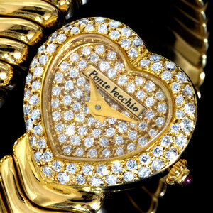 91915【Ponte Vecchio】ポンテベッキオ HEART 18K Diamond Lady