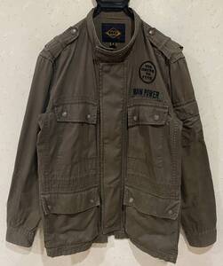 ＊ヒステリックグラマーHYSTERIC GLAMOUR HG ワッペン エポレット ミリタリー ジャケット M 　　　　　 BJBB.F