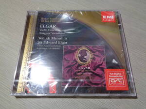 未開封/メニューイン,YEHUDI MENUHIN,SIR EDWARD ELGAR/ELGAR:VIOLIN CONCERTO,ENIGMA VARIATIONS(EMI:7243 5 66994 2 7 STILL-SEALED CD