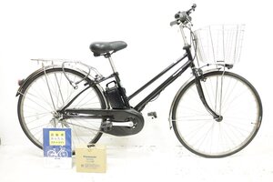 ■2024年4月購入品■ Panasonic パナソニック 電動アシスト自転車 ティモ DX BE-FTD752B2 FTD751 27インチ 内装5段変速 オニキスブラック