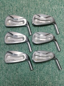 EPON TECHNITY Type X FORGED アイアンヘッド単品 5~Pw 6個セット 20240614 エポン テクニテェ 遠藤製作所 タイプ X 2006年モデル