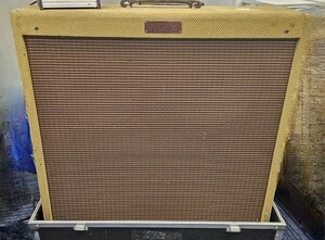 管理番号M86 ギターアンプ fender フェンダー Blues De Ville Type PR247 動作品 ハードケース付き　引き取り可能