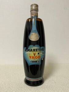 オススメ【1960年代】AMARETTO VAGO DI SARONNO / VAGO【アマレット・ヴァーゴ・ディ・サロンノ】1000ml , 30% , 3スタータックスシール