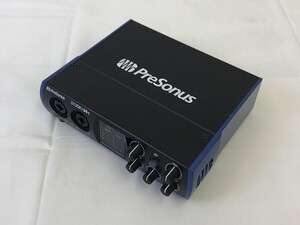 1円スタート PreSonus オーディオ/MIDIインターフェース 24c 24Bit 192kHz 2入出力 USB-C互換 PC スマホ スタジオ Studio ブラック A10556