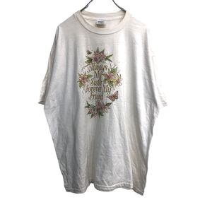 JERZEES 半袖 プリントTシャツ レディースXLサイズ ジャージーズ ホワイト 古着卸 アメリカ仕入 t2206-3915