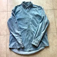 Old Gap デニム長袖シャツ XL