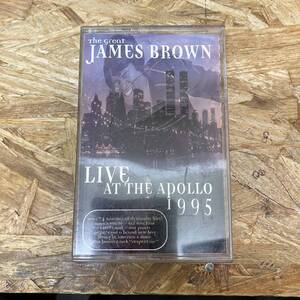 シHIPHOP,R&B THE GREAT JAMES BROWN LIVE AT THE APOLLO 1995 アルバム,名作! TAPE 中古品