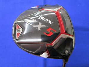 ●ダンロップ　スリクソンZX5/SRIXON　ZX5（1W-9.5度-S）プロジェクトX　EvenFlow　Riptide50　リシャフト/中古品●