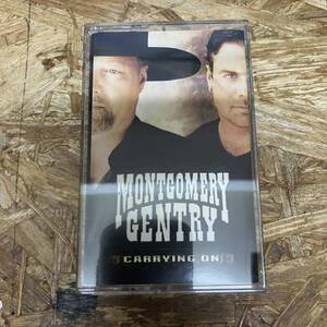 シPOPS,ROCK MONTGOMERY GENTRY - CARRYING ON アルバム TAPE 中古品