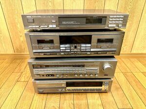 YAMAHA　ヤマハ　KX-T900 TX-700 AVX-100 CDX-800 オーディオシステム　通電確認済み