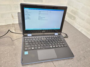 【現状品】管1B130 acer Aspire R3 series N15W5 CPU Celeron N3050 HDD無し、HDDマウント有り、メモリー4GB、バッテリー有り 