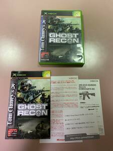 Xbox★ゴーストリコン★used☆Ghost Recon☆import Japan JP