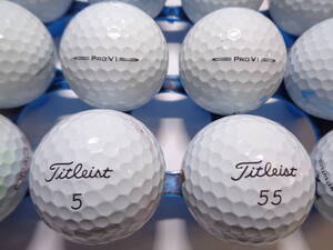 [1022B007.] タイトリスト プロ ブイワン 23年 Titleist PRO V1 12球 ロストボール【中古】